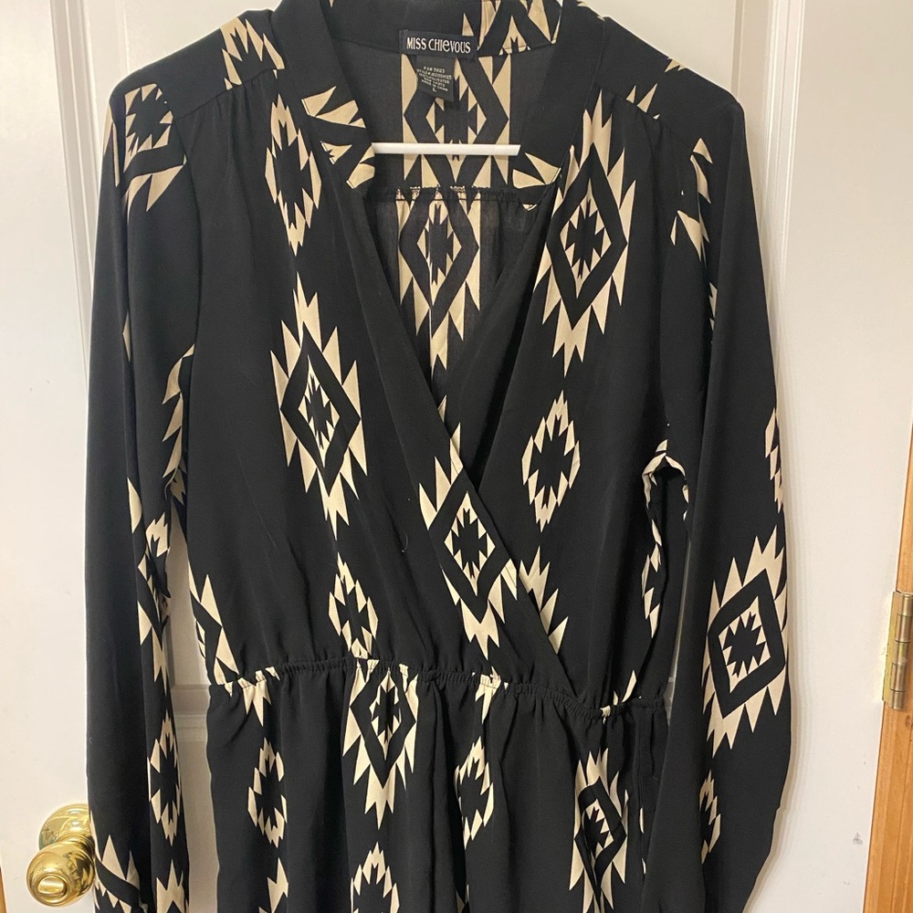 Long sleeve romper